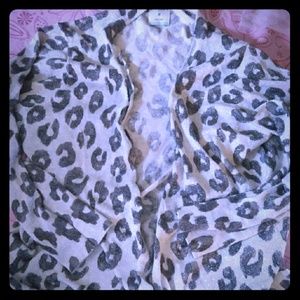 Leopard cardigan 2x